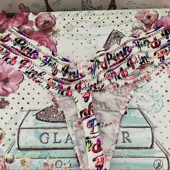 PINK Victoria’s Secret Extra Low Rise Thong Large - Picture 8 of 8